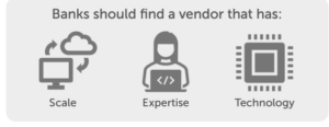 Find a vendor that has tech, expertise and scale